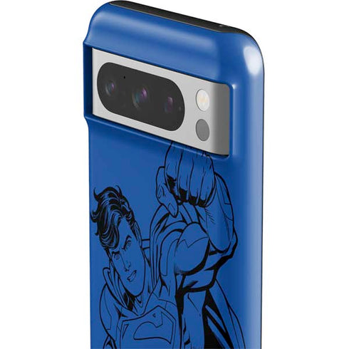 DC Comics Superman Comic Pop Google Pixel 8 Pro Impact Case